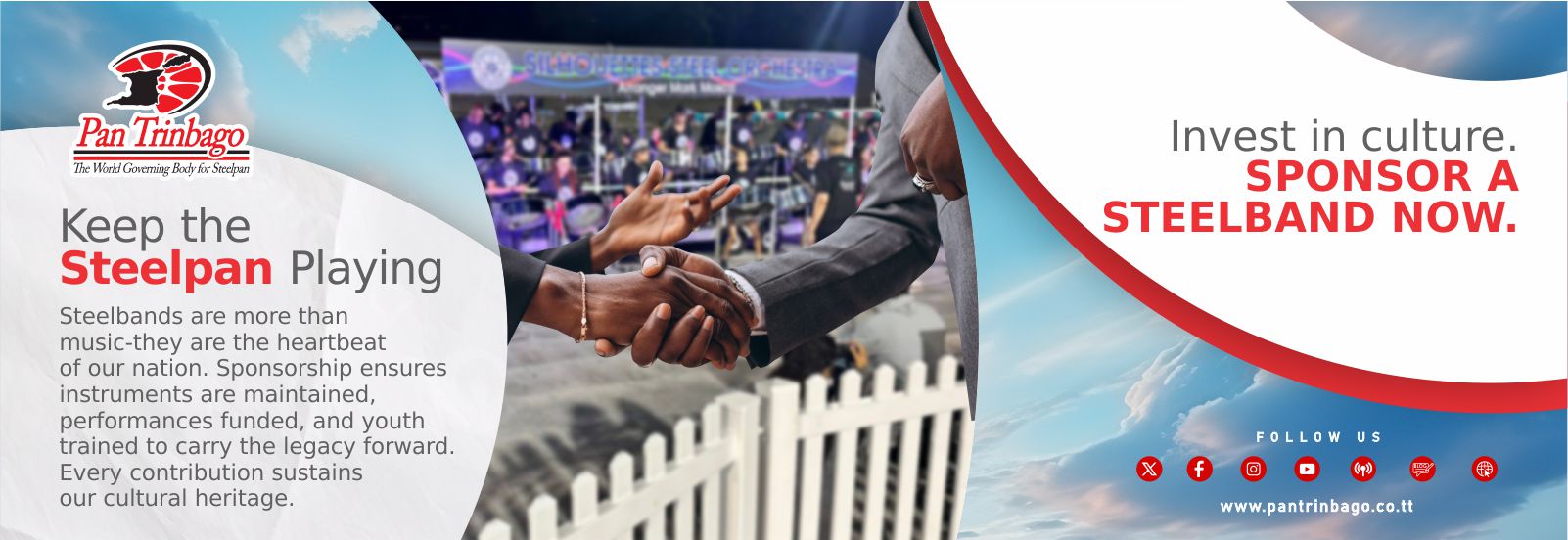 PAN TRINBAGO 2025 SPONSORSHIP BANNER