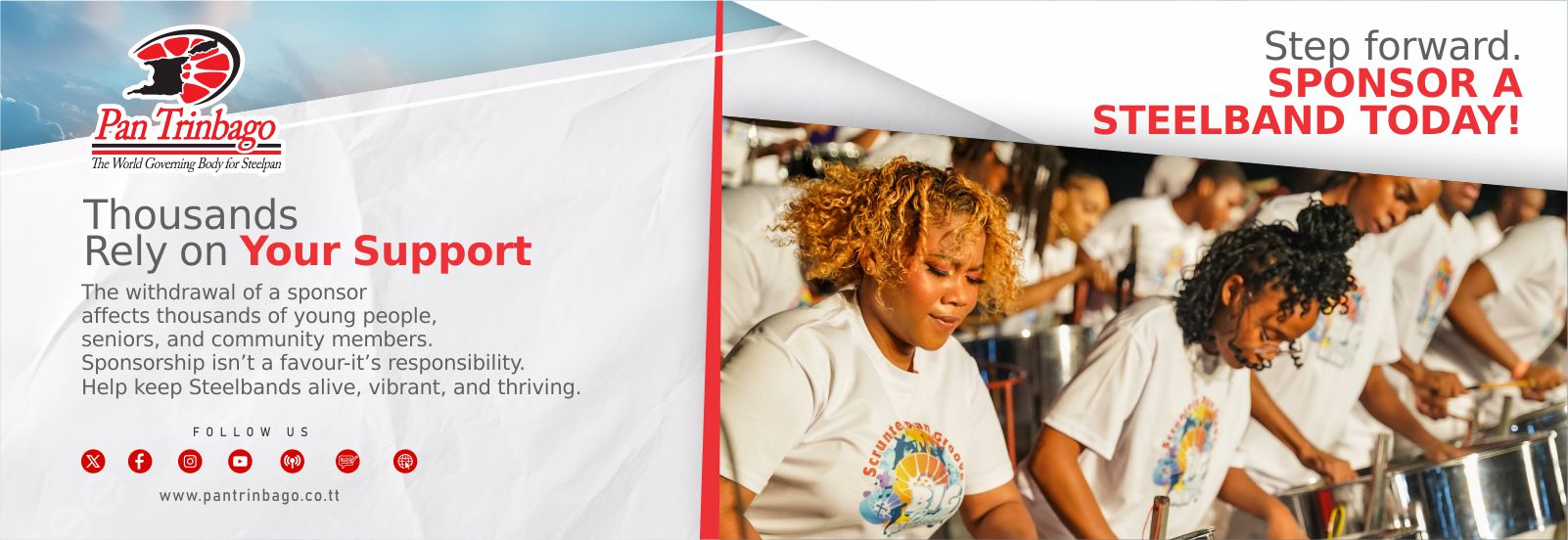 PAN TRINBAGO 2025 SPONSORSHIP BANNER