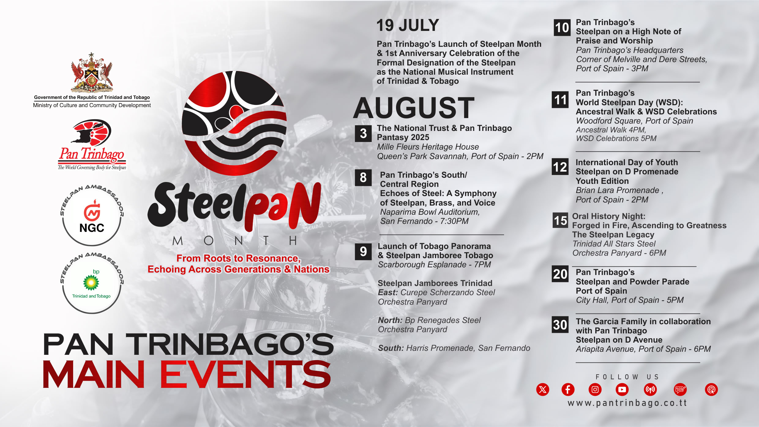 Steelpan Month 2025